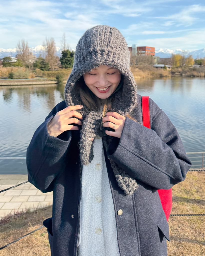 ニットマフラーバラクラバ