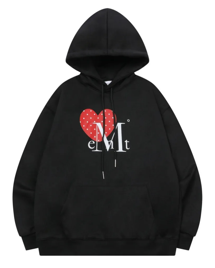 Lovelits Mini Heart Logo Hoodie Unisex (2 Colors) | ファッション