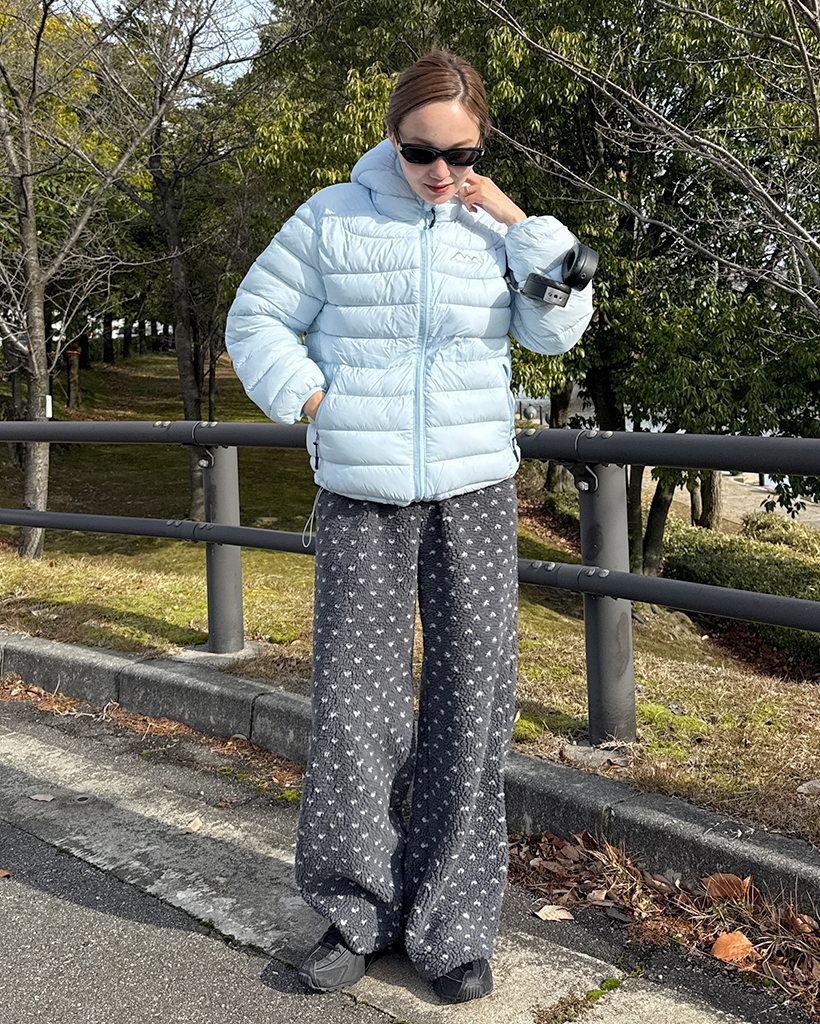 ボアドットイージーパンツ