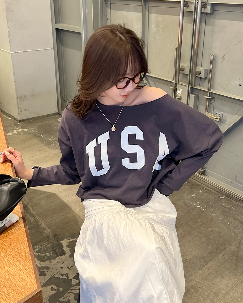 USAクロップドTシャツ | ファッション通販サイト NUGU