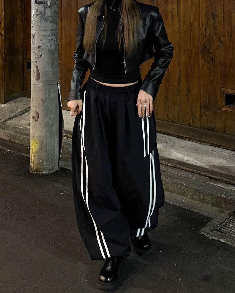 ナイロントラックパンツ