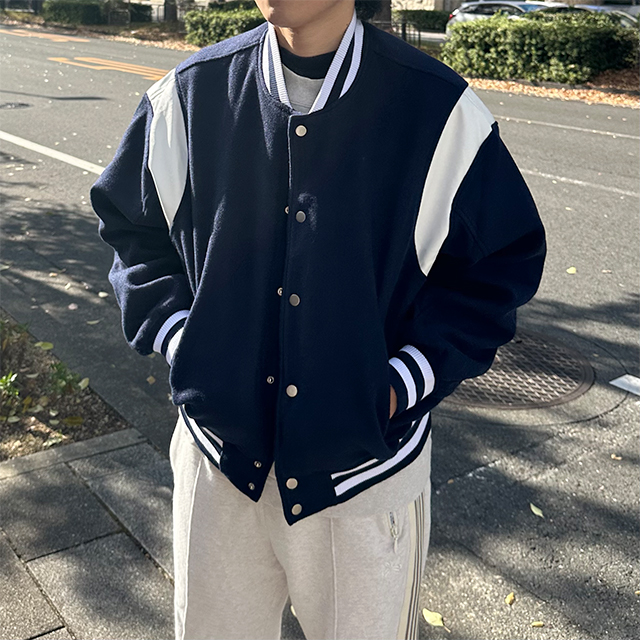 クラシックバーシティジャケット | ファッション通販サイト NUGU