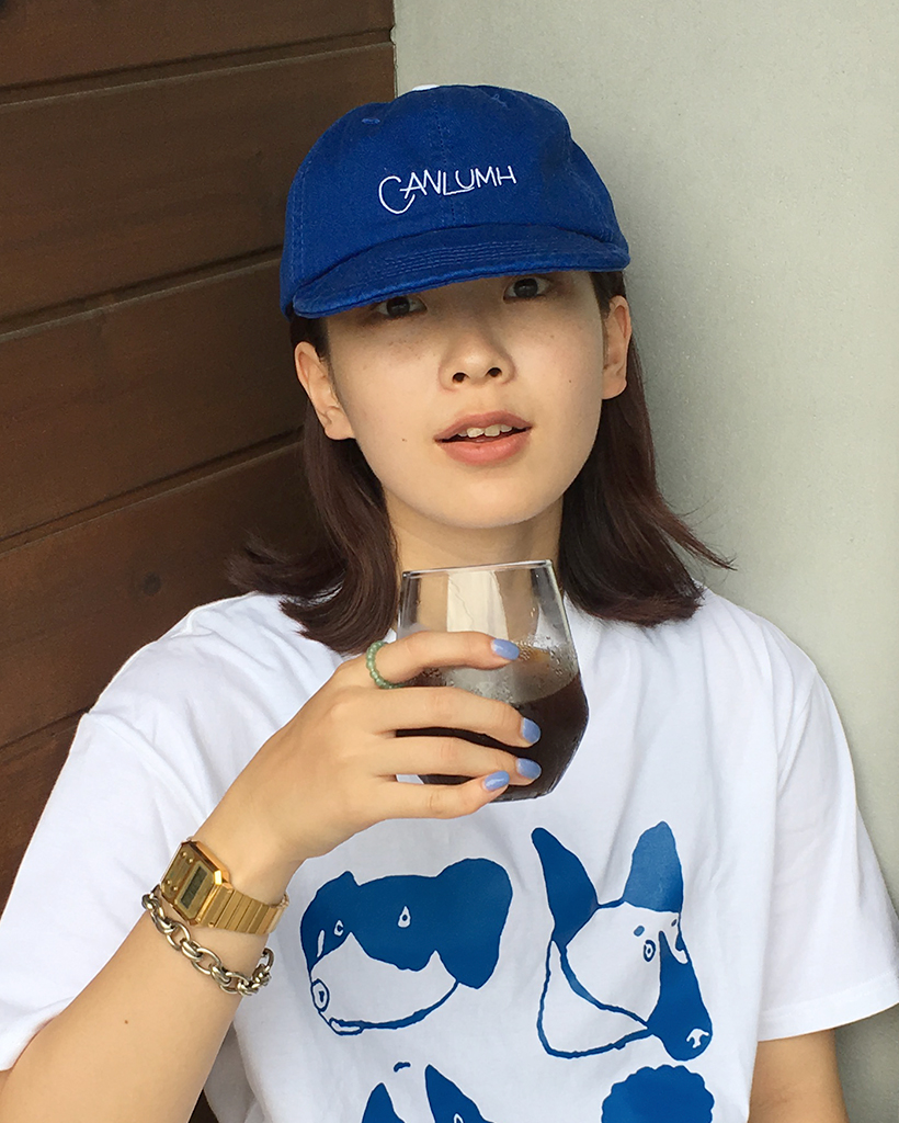 CANレタリングキャンプキャップ