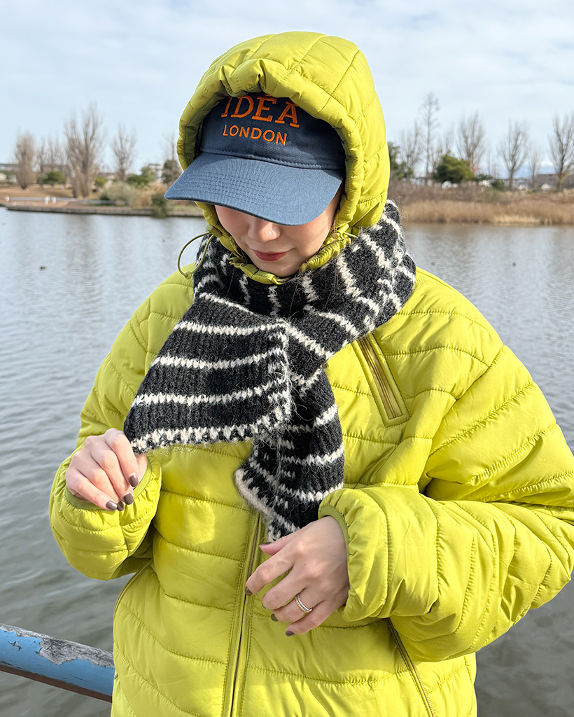 ブレンドニットマフラー