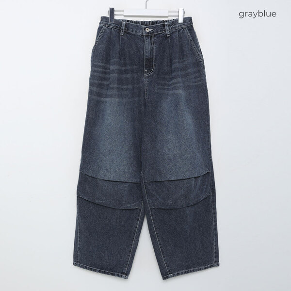 ワイドバルーンデニムパンツ | ファッション通販サイト NUGU