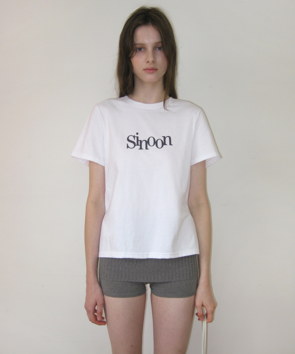 Sinoon Signature Logo T-Shirts (White)