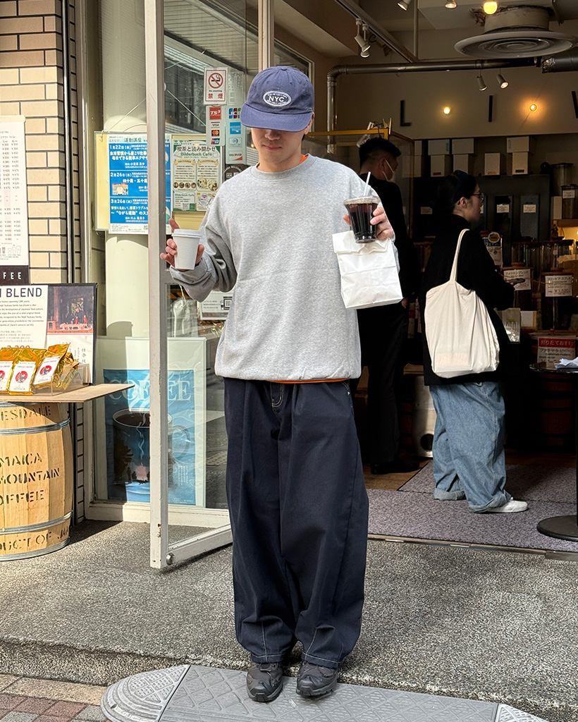 オーバーサイズスウェット