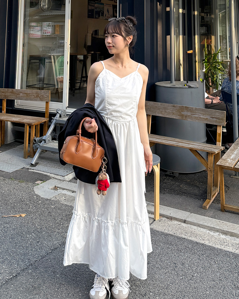 【HOUSE OF LOTUS】ギャザーチュニックワンピース タッセルリボン M HOUSE OF LOTUS】ギャザーチュニックワンピース タッセルリボン M