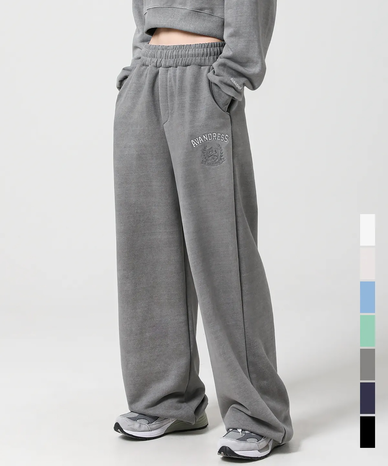 royal wide string pants - 6COL