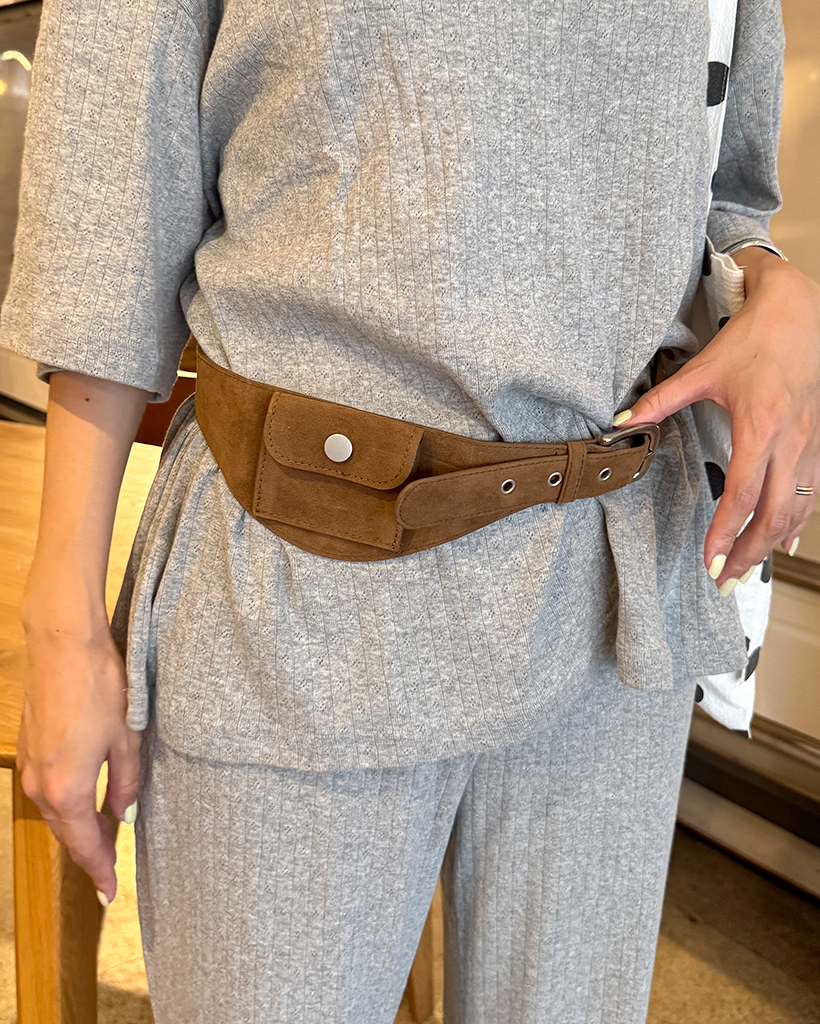 スエードミニポケットベルト | ファッション通販サイト NUGU