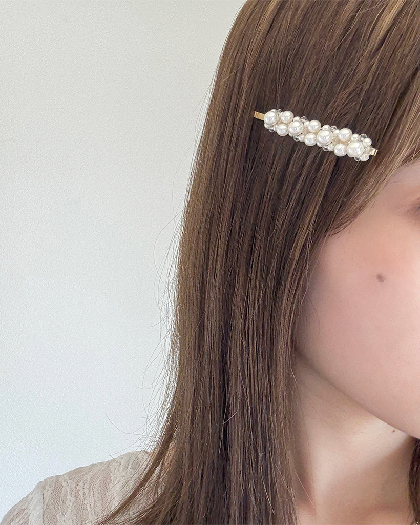 パールフラワーヘアピン | ファッション通販サイト NUGU