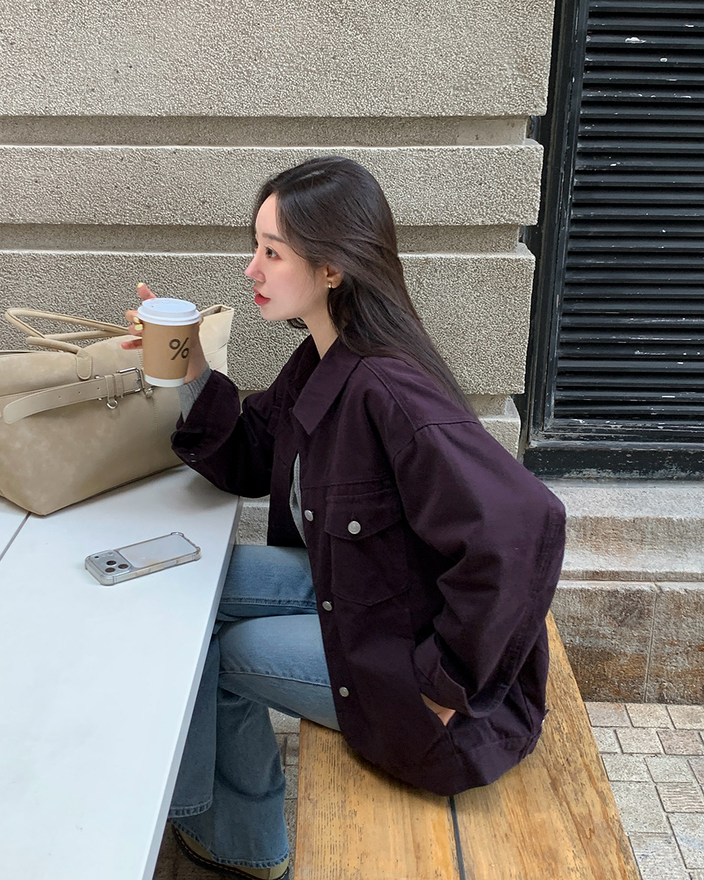 [ORIGINAL] カミ コットンオーバーフィットジャケット