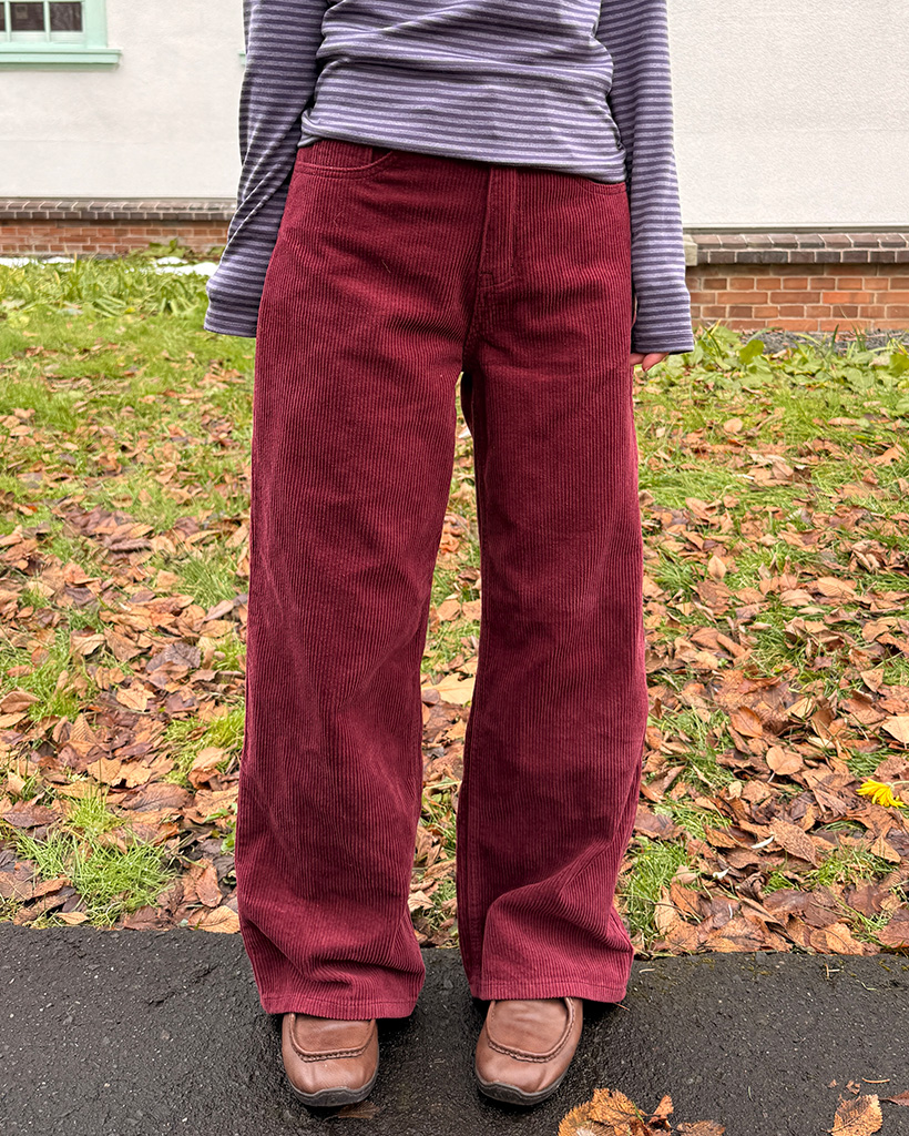 [BEST 50]コーデュロイハイウエストパンツ