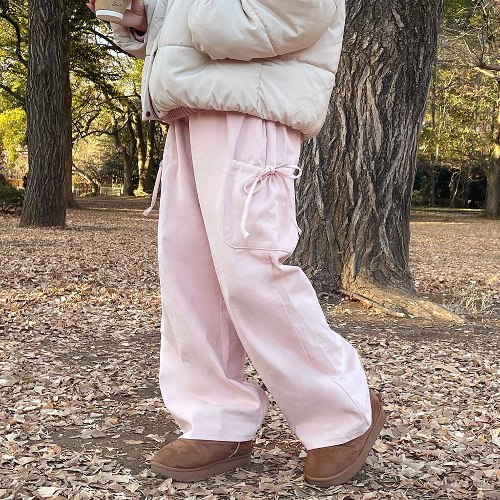 リボンカーゴパンツ | ファッション通販サイト NUGU