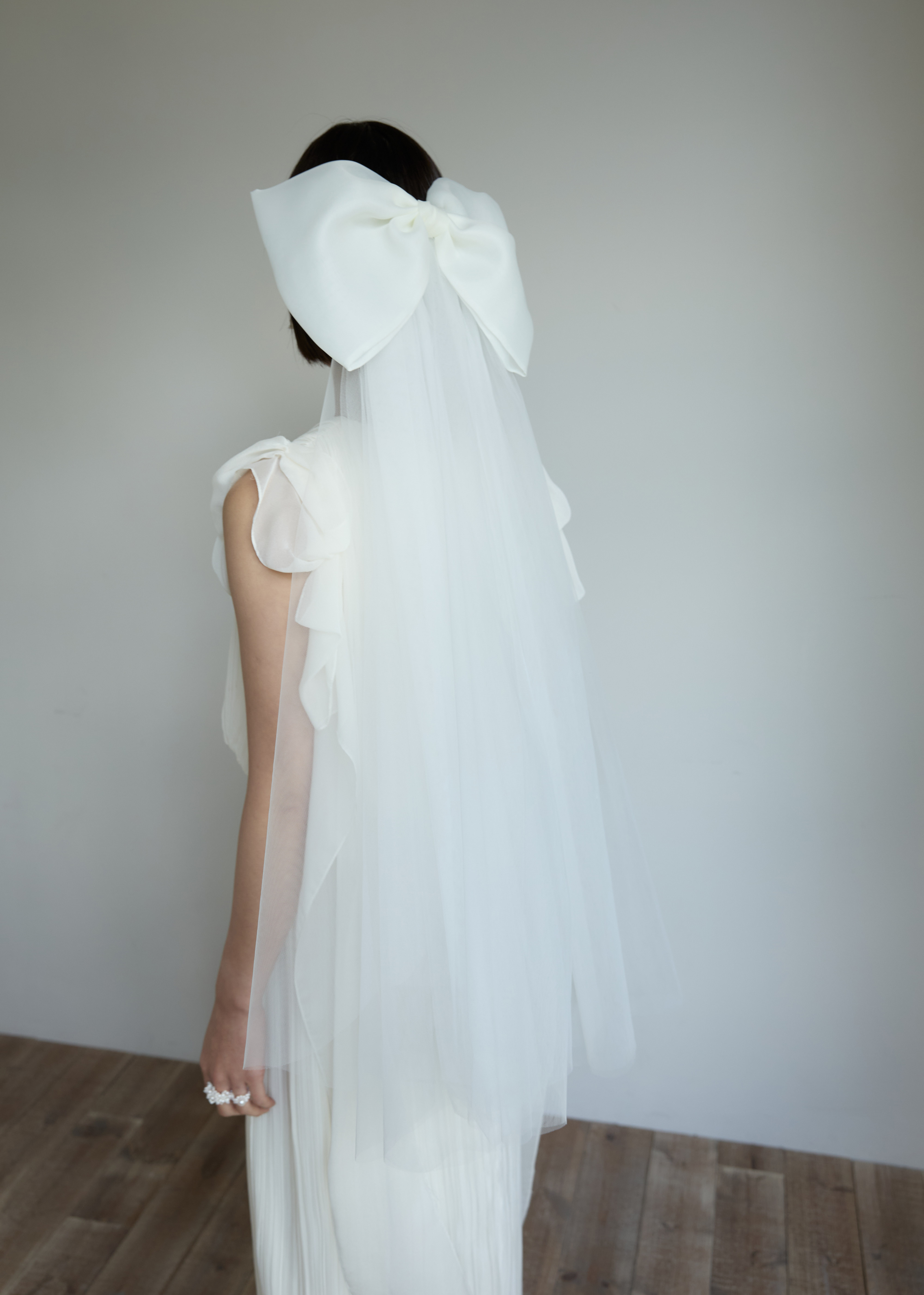 Organza Ribbon Veil