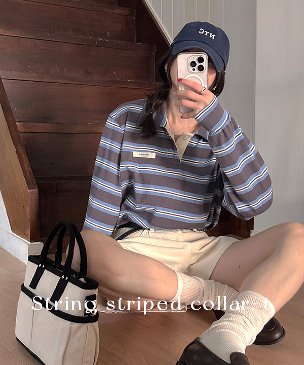 ストライプオーバーシャツ[品番：MKSW0056760]｜GYDA（ジェイダ