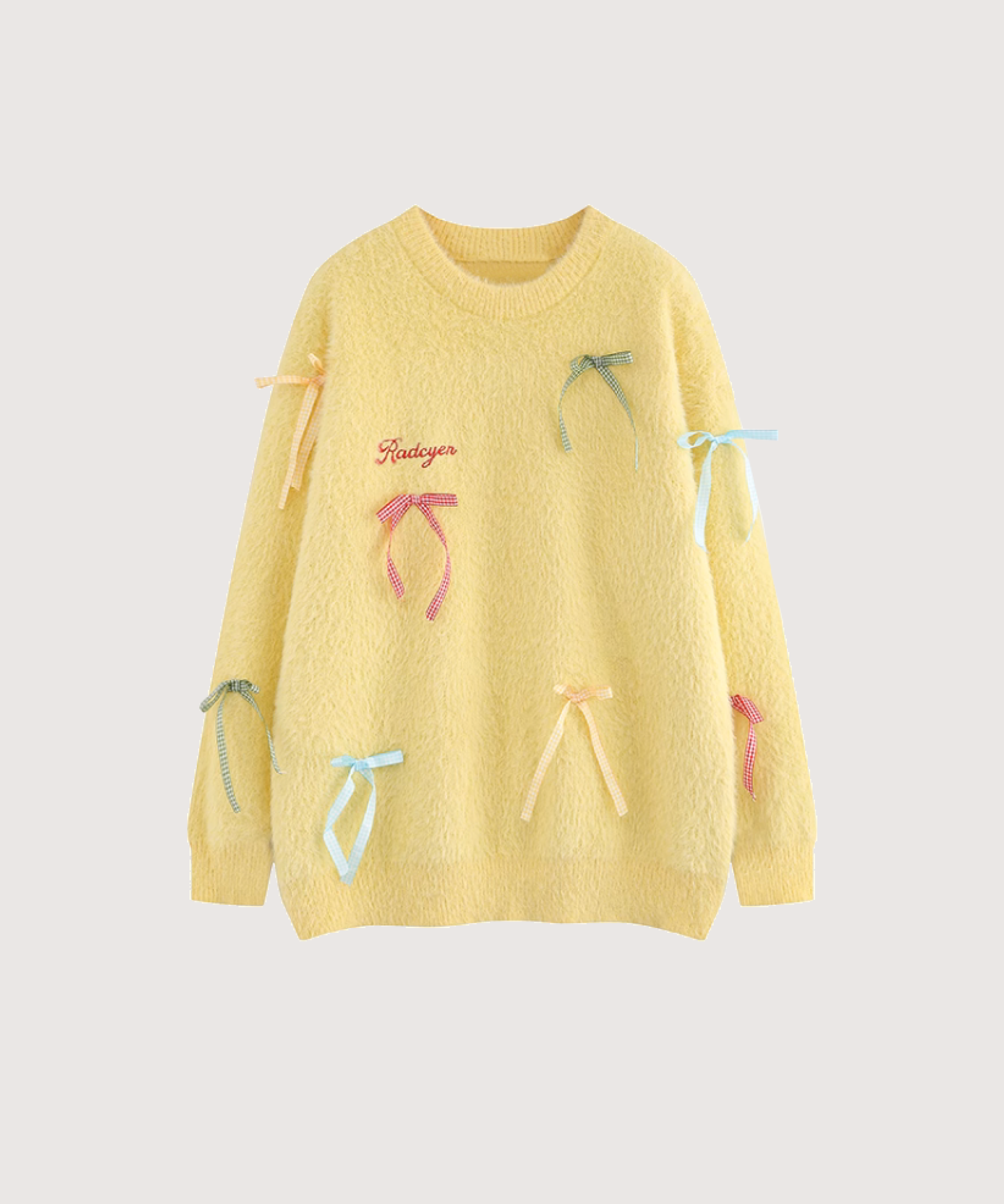 dot&stripeschild woman ポップコーンカラフルポンポンニット dot&stripeschild woman ポップコーンカラフルポンポンニット