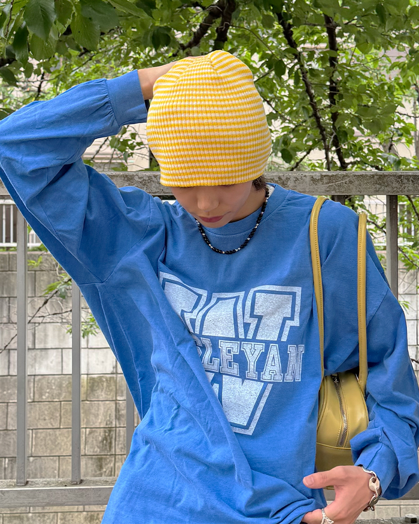 カラーボーダービーニー