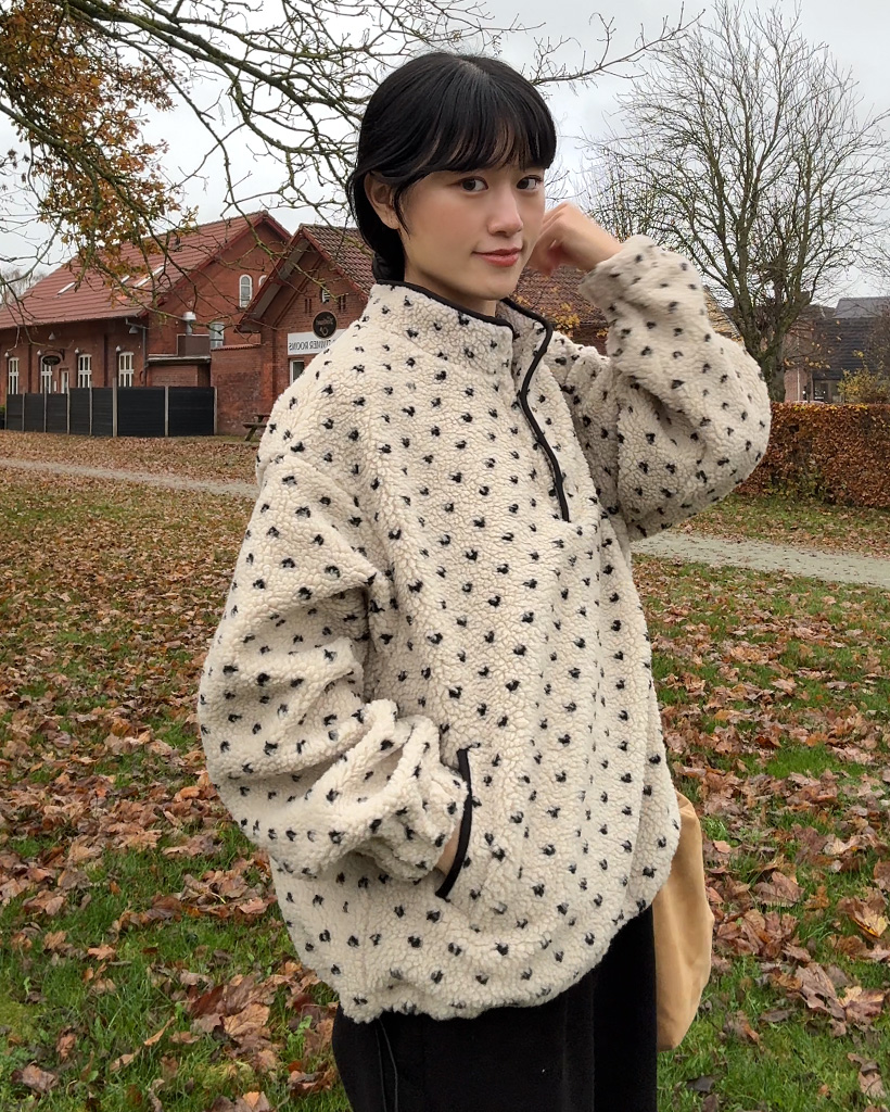 ボアプルオーバーフリース