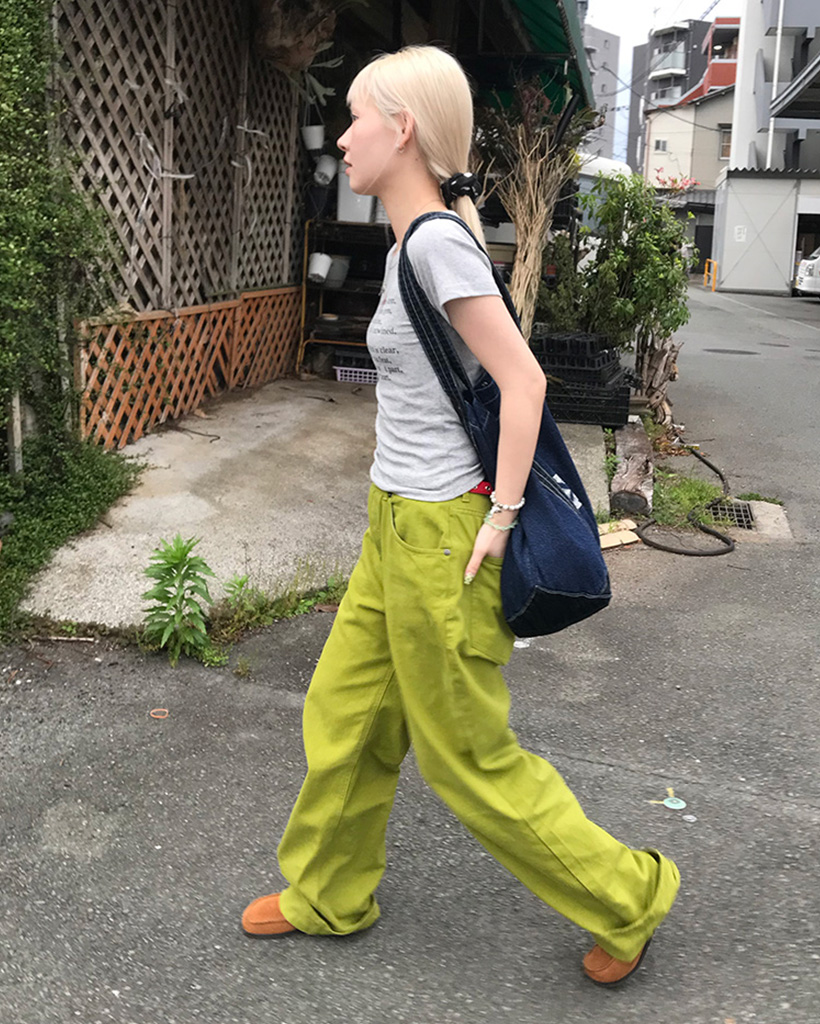 カラフルコットンパンツ