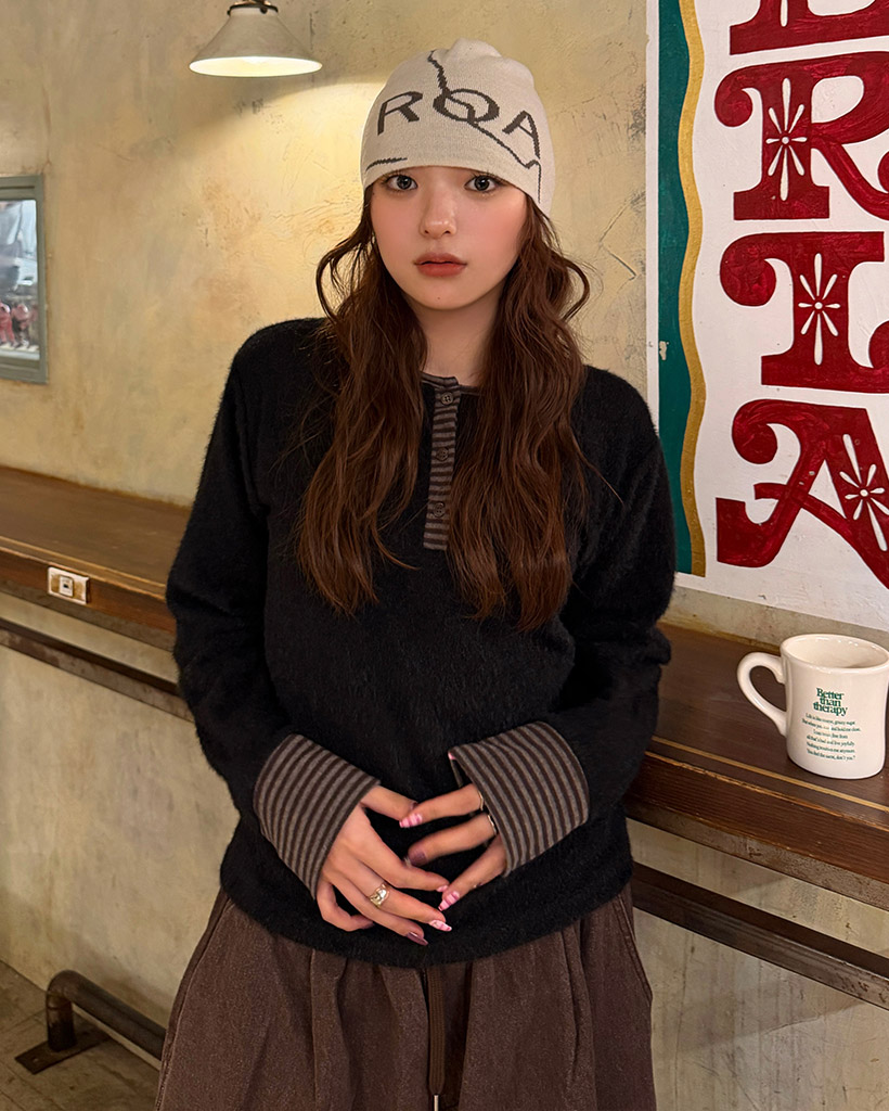 ブークレボーダーポイントロングTシャツ