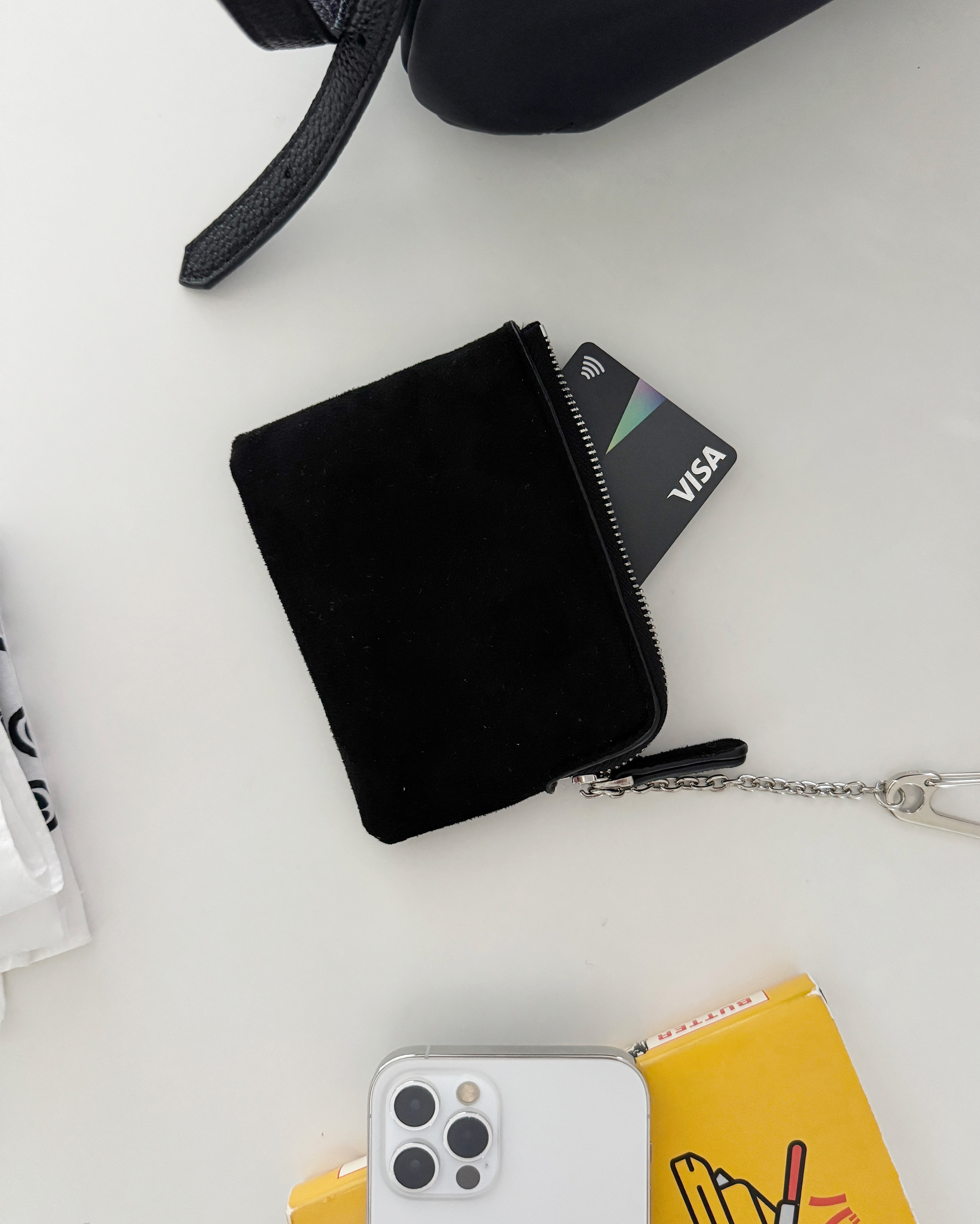 キーリング付きミニウォレット