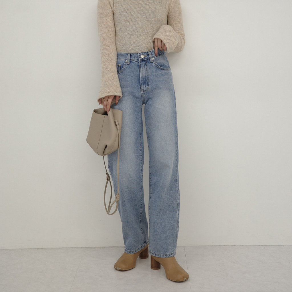 ライトブルーデニムパンツ | ファッション通販サイト NUGU