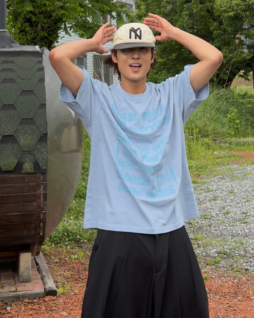 シュガーレタリングTシャツ
