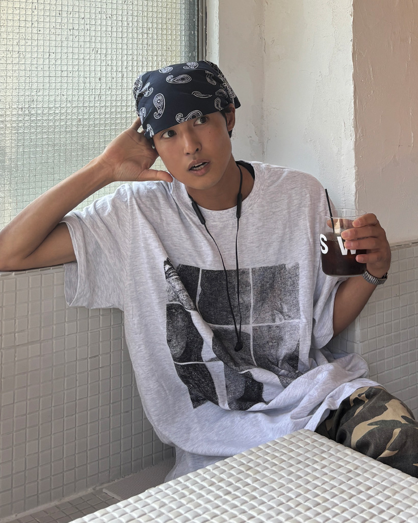 （ユニセックス）ペイズリーハンカチ
