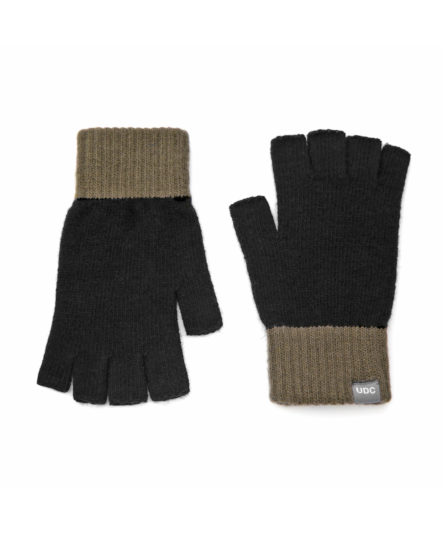 FINGERLESS / UDC / BLACK GREY(冬 スマートフォン タッチ 手袋)