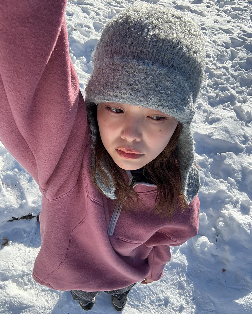 ドローコードハーフジップフリース