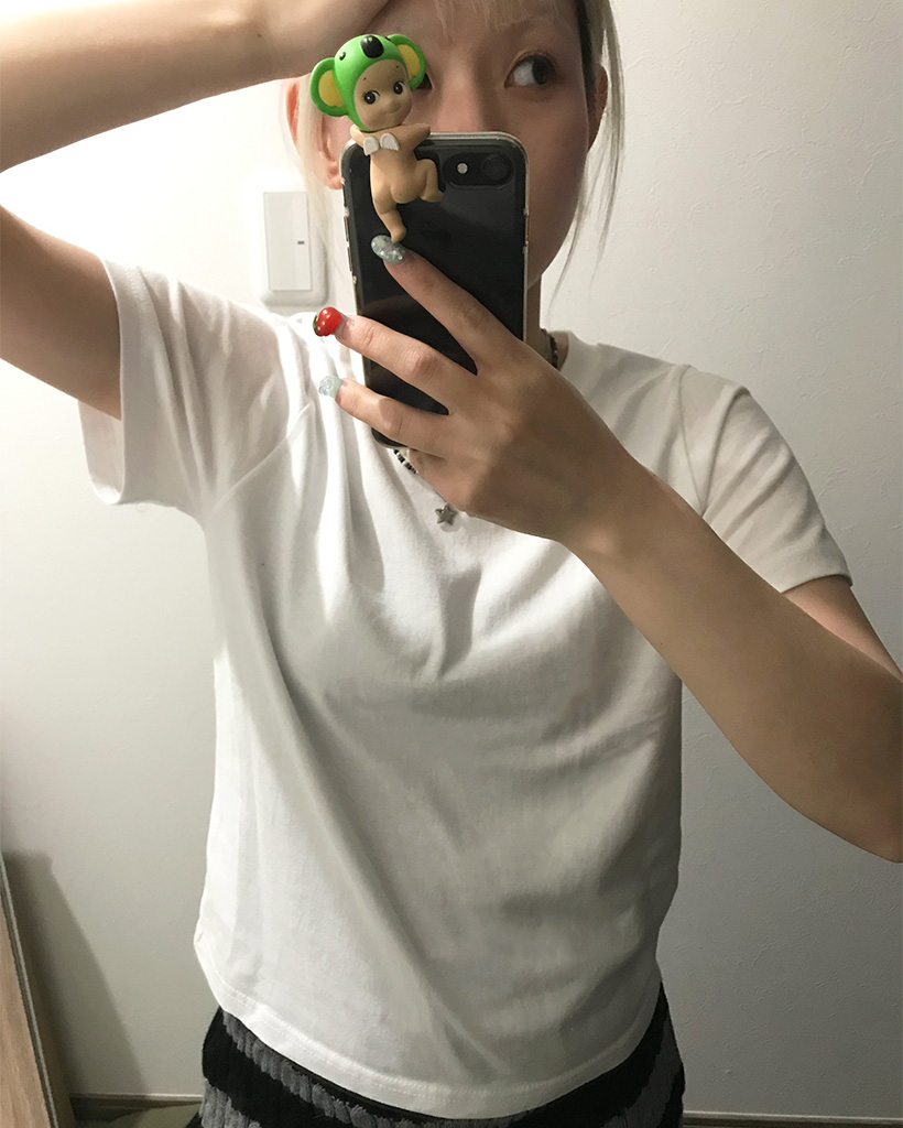 シンプルベーシックショートスリーブシャツ