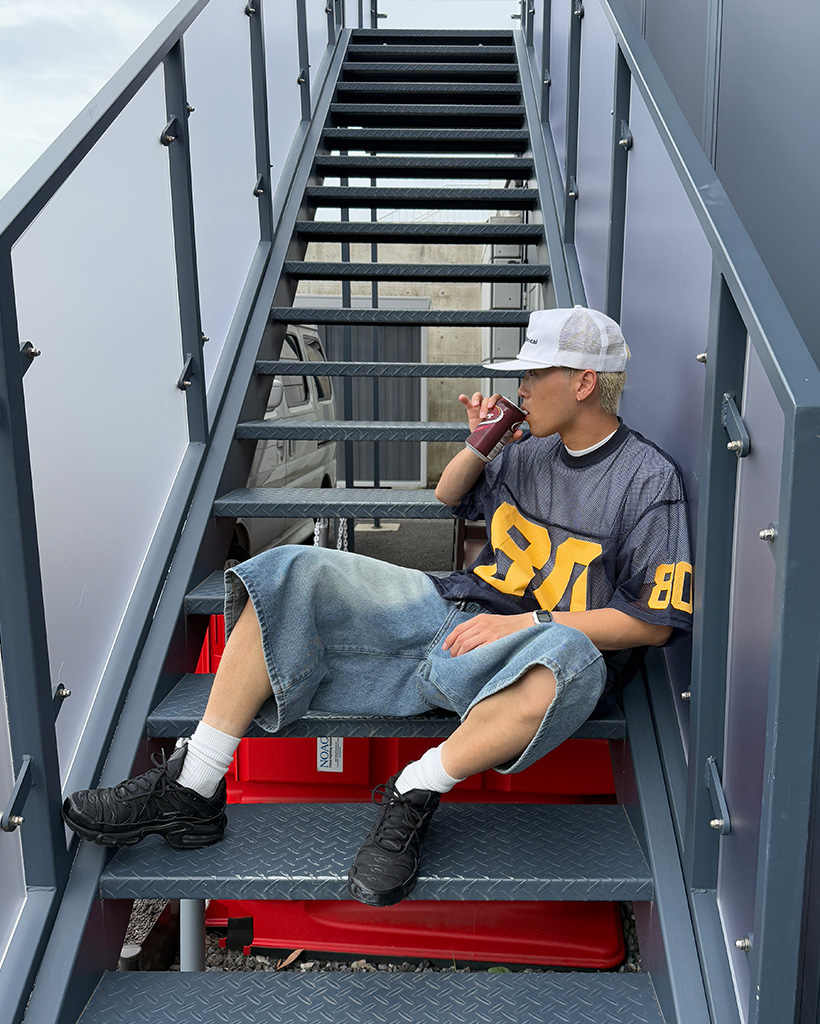 ナンバーメッシュ半袖Tシャツ | ファッション通販サイト NUGU