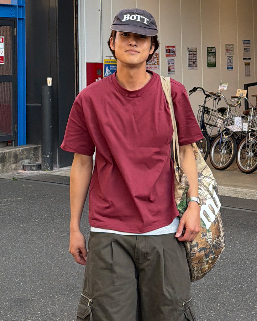 ベーシッククロップドTシャツ