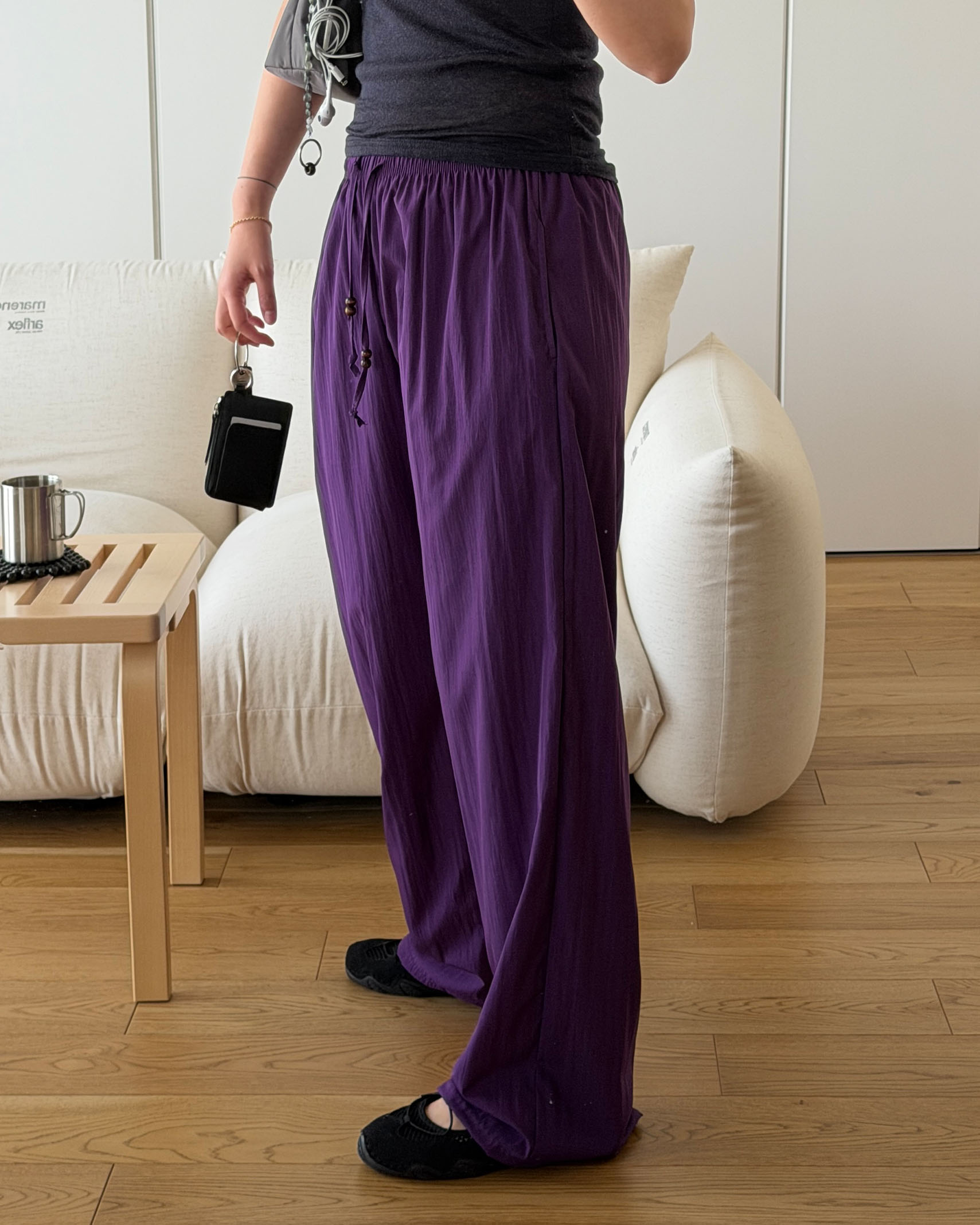 ウッドストリングパンツ