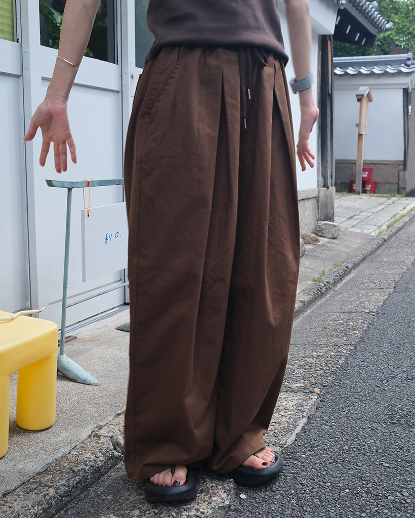 banmariバルーンパンツ　コットンツイル　ベージュ banmariバルーンパンツ コットンツイル ベージュ banmari