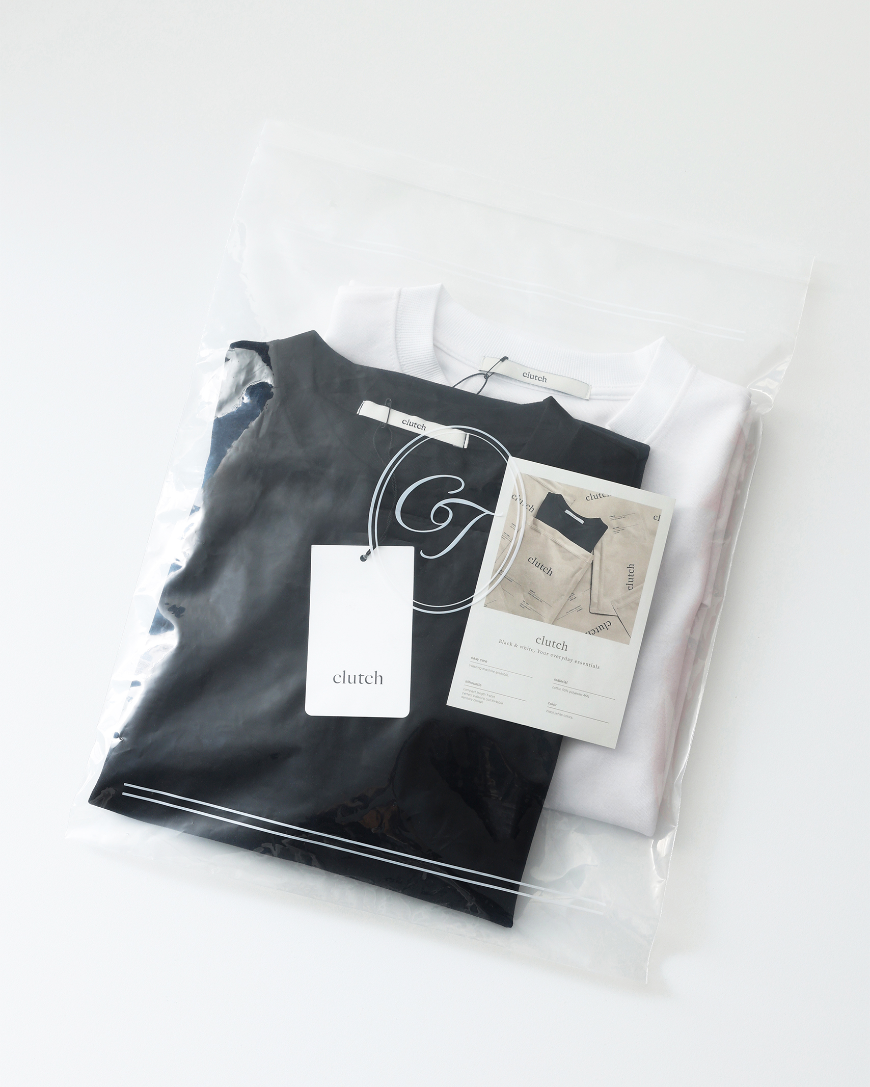 [１回再販](ORIGINAL) 2パックコンパクトTシャツ