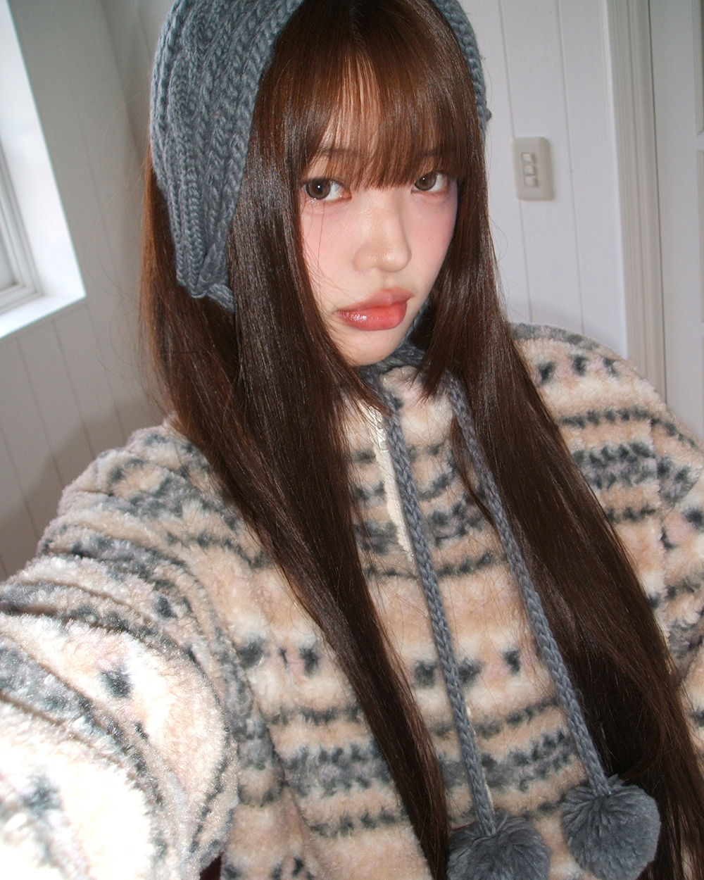 ノルディックフリースパーカー