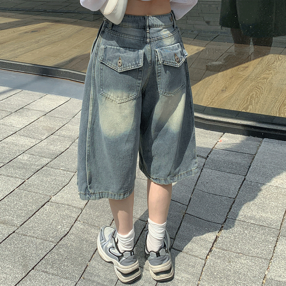 バルーンワイドデニムパンツ | ファッション通販サイト NUGU