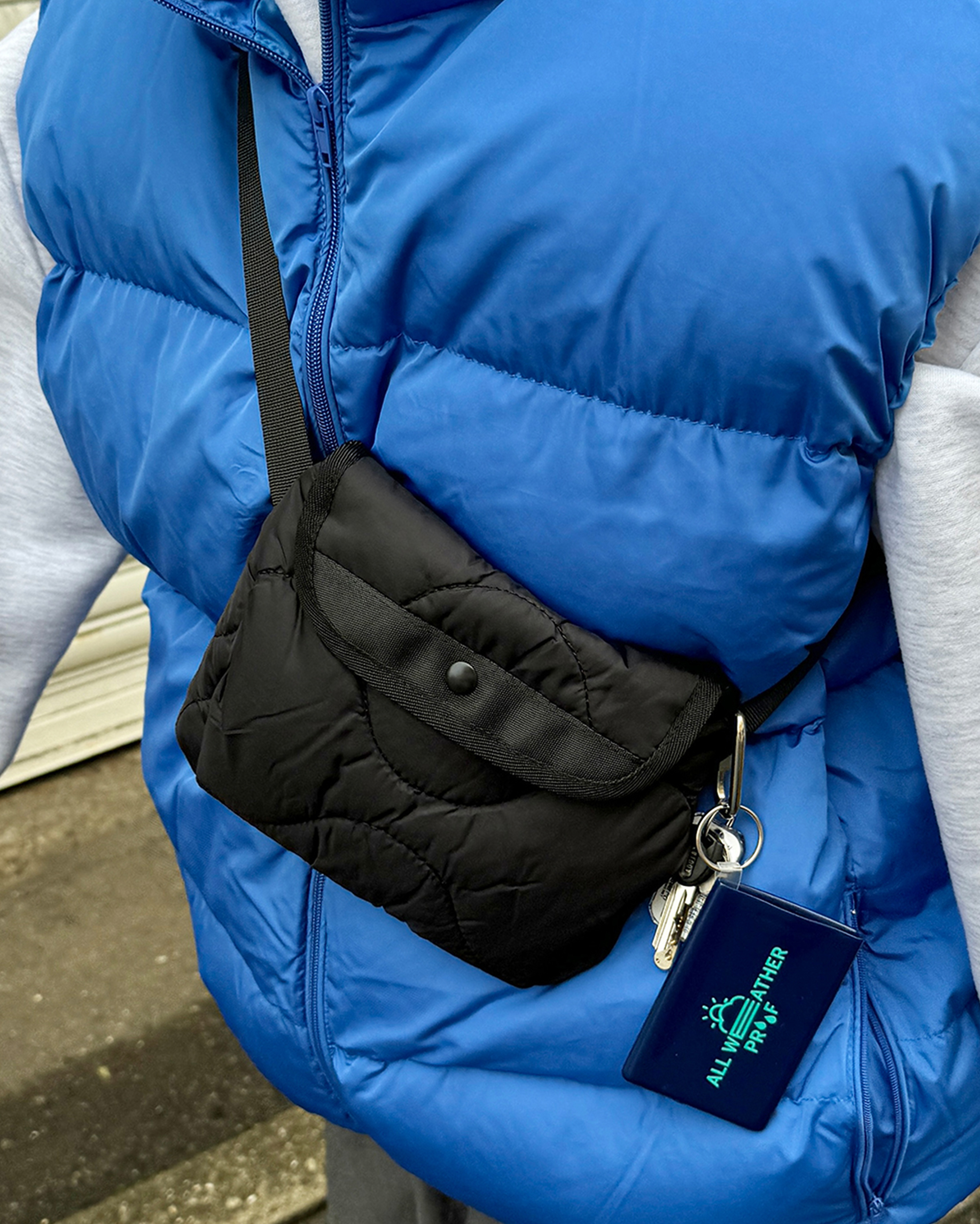 ミニキルティングクロスバッグ