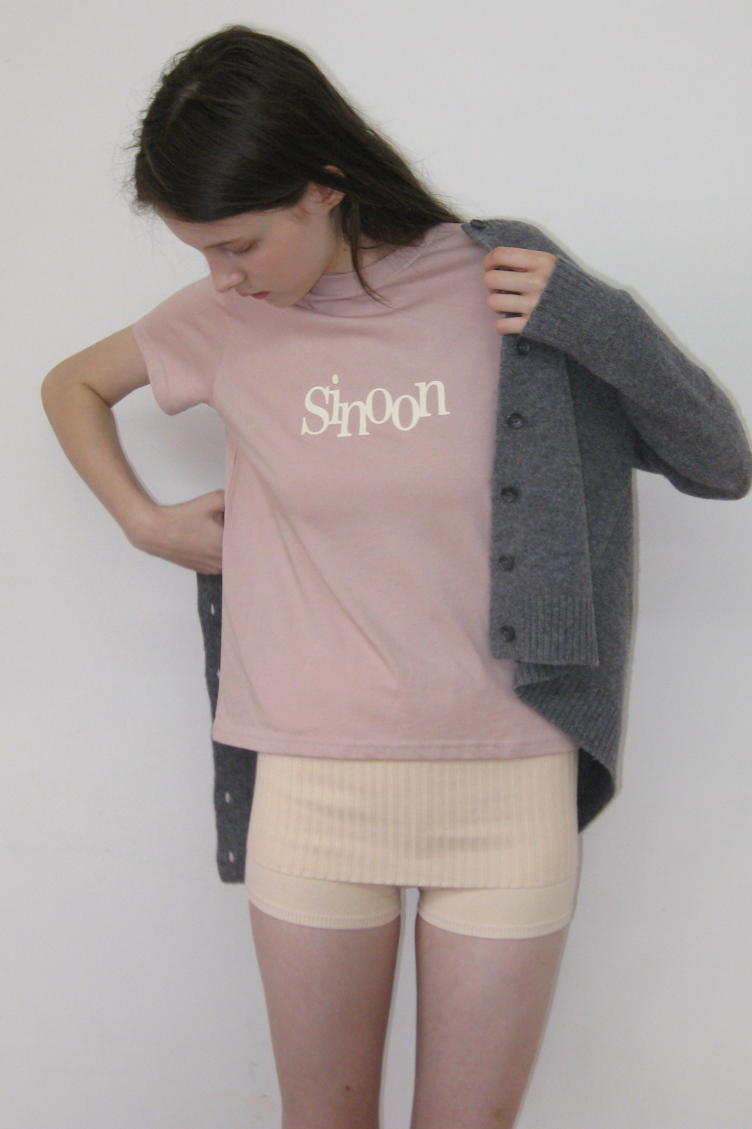 Sinoon Signature Logo T-Shirts (Pink)