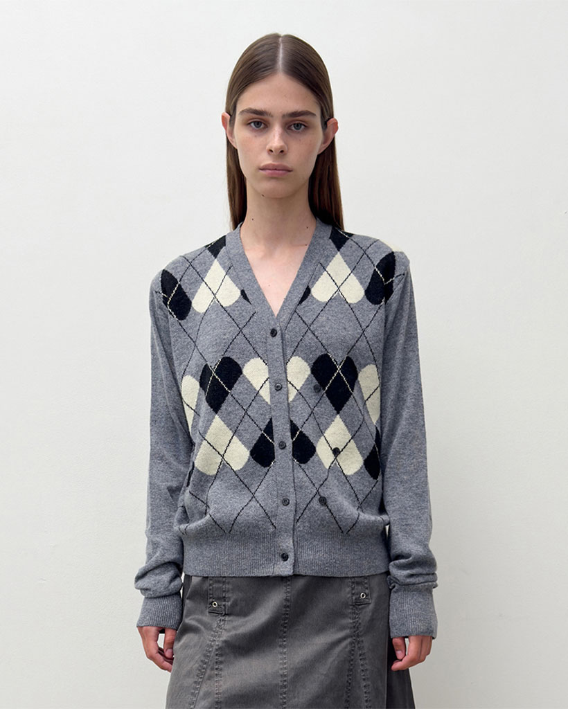 美品　Heve へイヴ　Tinker Knit gray 美品 Heve へイヴ Tinker Knit gray 新品タグ付き HEVE へイヴ