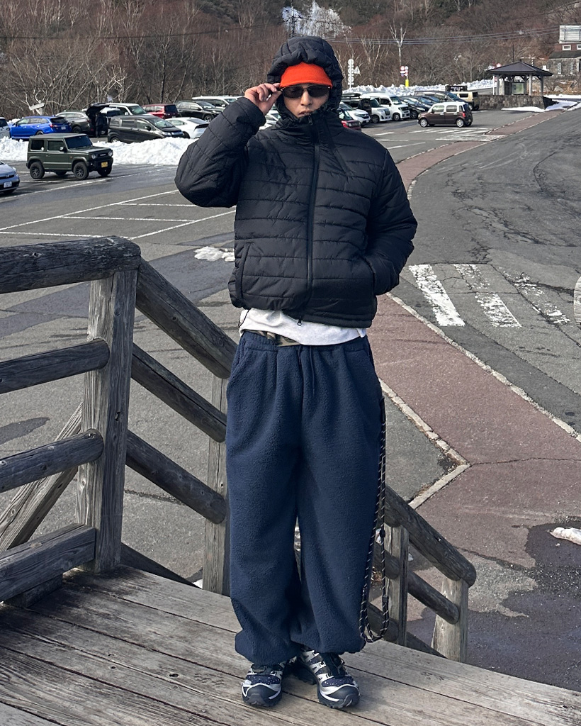 フリースジョガーパンツ