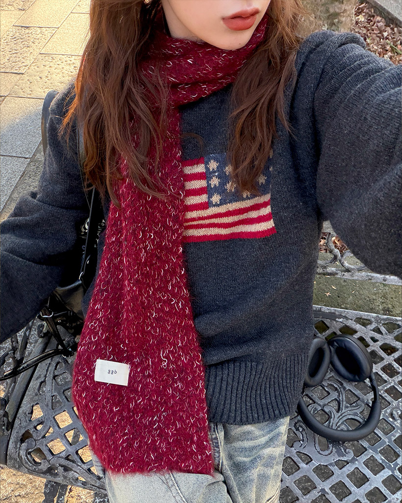 シンプルマフラー