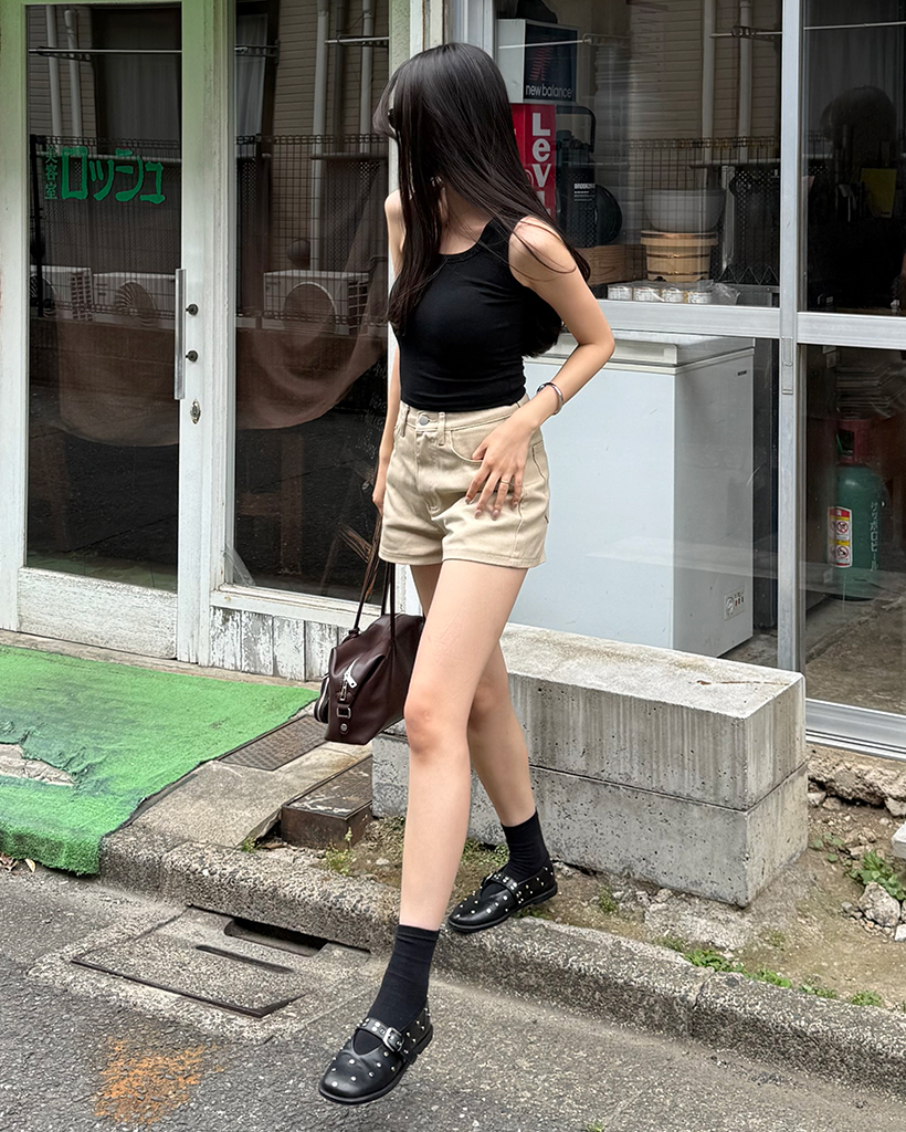ベーシックコットン ショートパンツ