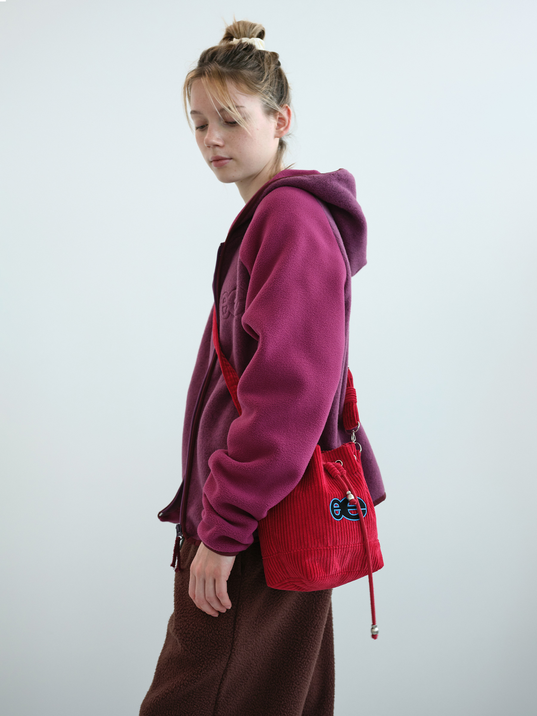 【購入特典】Fleece Zip-up Hoodie (Purple)