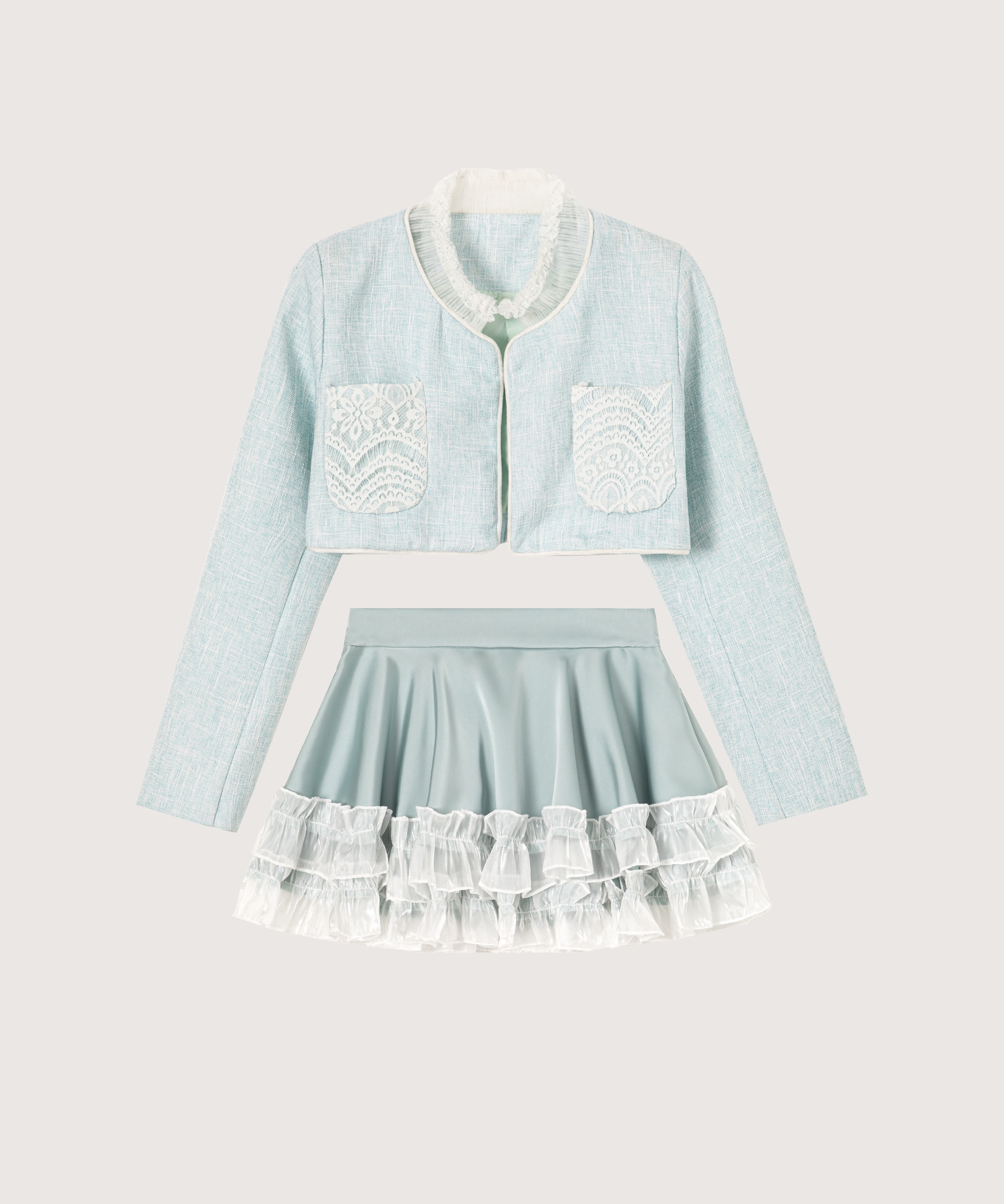 ベビーブルーレース 3点セット