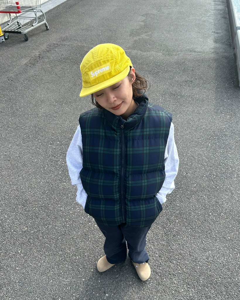 チェックショートダウンベスト | ファッション通販サイト NUGU