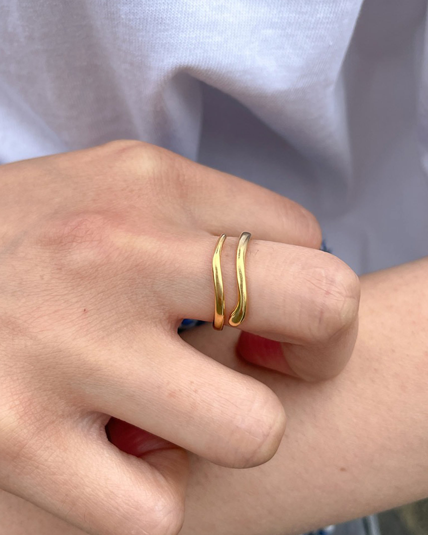 thin wave ring