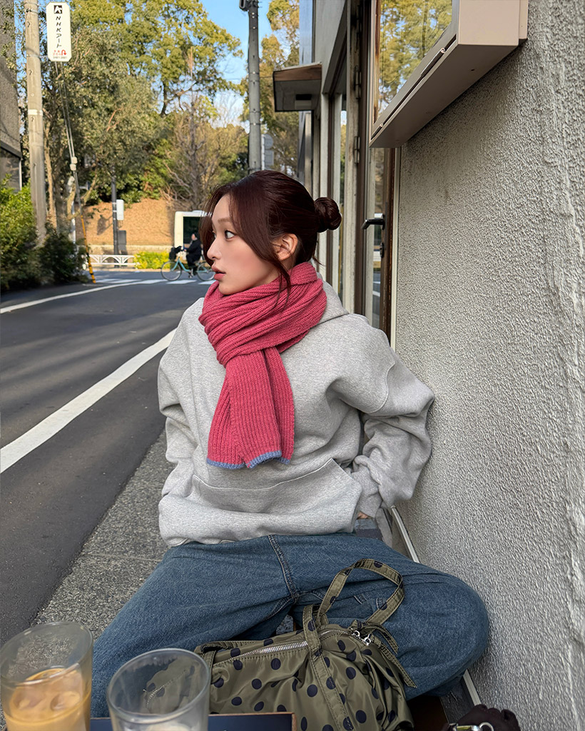 ダンガラカラーマフラー